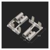 100Sets(200pcs) 6.3 Female Flag-Shaped with Jacket Crimp Splice Terminals Wiring Spring Cold Pressed Wire Cable Connector view 3
