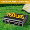 Cesicia Starlink Mini Case, IP67 Waterproof Travel Hard Case for Mini Starlink, Heavy Duty Carrying Bag for Starlink Accessories,Precision Cut Foam,Storage Box for Travel and Outdoor Camping (Black) view 2