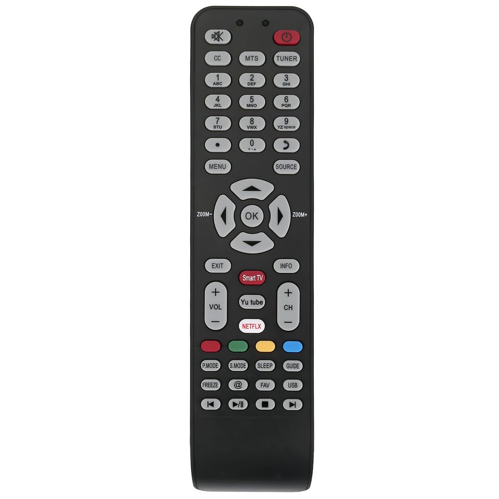 06-519W49-D001X Replacement Remote fit for TCL HD Smart TV DH1508359506 L32D2740E L32D2740EISD