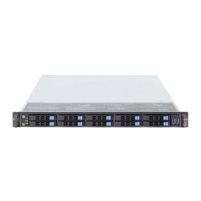 Boartechs 19''1U Rack Mount hot Chassis T165-10 Storage Server case 10bays 2.5''HDD sata SAS 12GB backplane with 2*NVME 650MM
