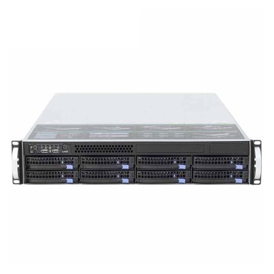 Boartechs 2U 56CM Depth 560MM Length 8 HDD Hot 19inch 8 Bays Rackmount Hotswap Server Case with 6GB/12GB/s HDD Backplane