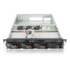 Boartechs Server Chassis 8 HDD Plate Hot Depth 55CM Design Steel 19Inch Rack 2U550MM Compatible with 2U 1U Power Supply Computer view 4