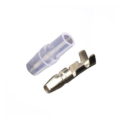 20/50/100 Pcs Auto Wire Bulet Butt Cold-Pressed Quick Connection Splice Terminal Fit Compatible Connector Crimp Loose Pins DJ211-3.5A(A,20 pcs)