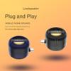 Wuden Portable Mini Speaker Universal Type-C Sound Box Type-C Plug in Mobile Phone Amplifier External Wired Home Clear view 3