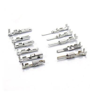 140/280/500Pcs Automotive Connector Piece 2.2/2.8/3.5 Mm Male and Female Crimping Terminals Auto Cold Pressed Wire Socket Fit Compatible Car(BCD 8092 140PCS)