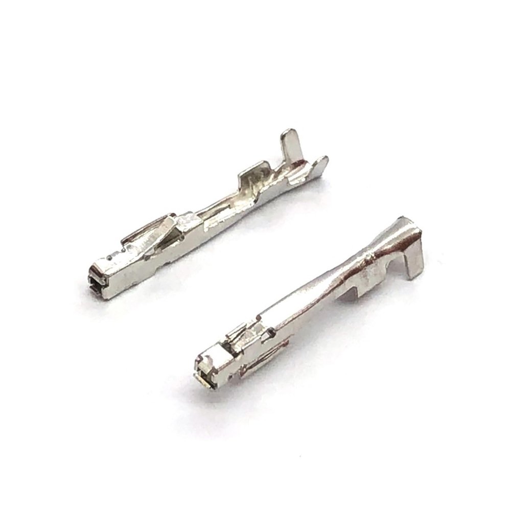 20 Pcs Auto Female Male Crimp Pins Loose Wire Terminal 1376352-1 1123343-1 Amp Connector(B,50 pcs)