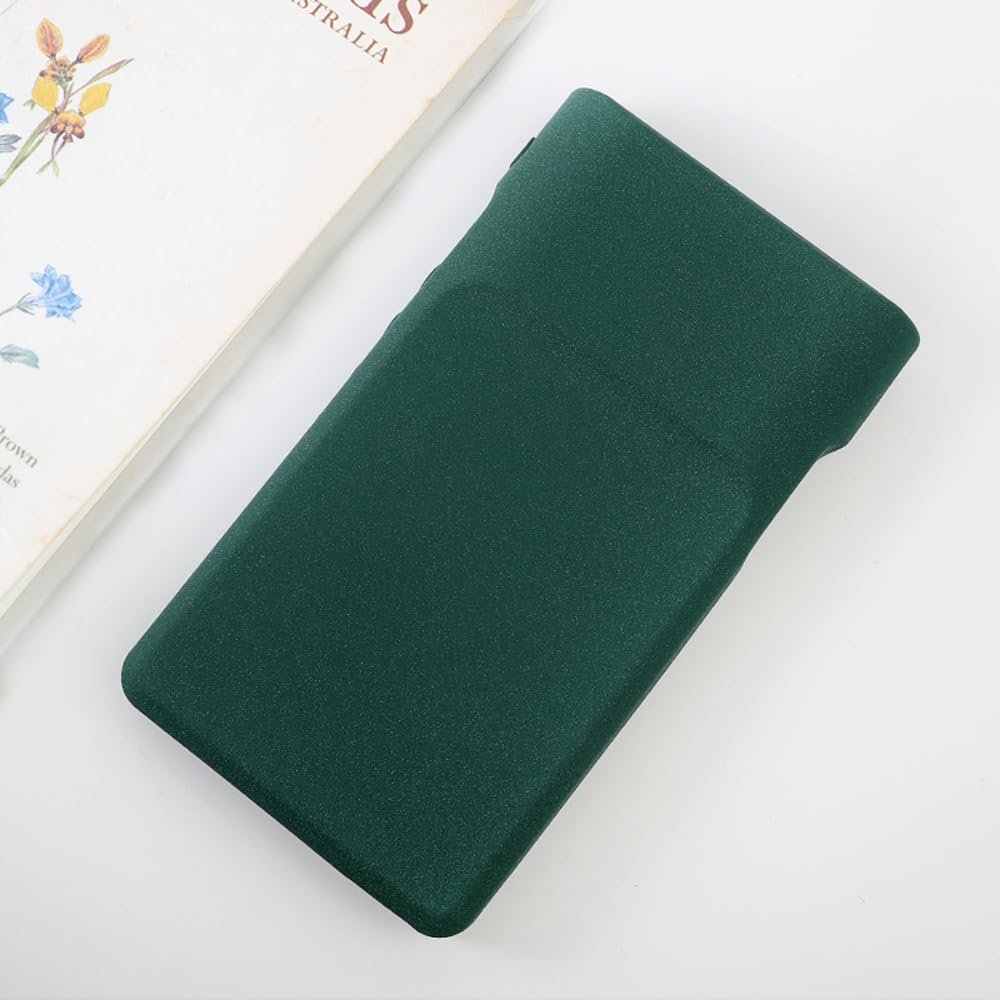 AudioPartner Soft Matte Silicone Protective Shell Skin Case Cover for Sony Walkman NW-WM1AM2 WM1AM2 NW-WM1ZM2 WM1ZM2 (Sand Dark Green)