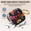 Cute Case Cover Compatible with AirPods 4th Generation 2024, Shockproof for Women & Girls with Cute Golden Round Buckle Protective, Anti-Drop Design(Cute Boho Mushroom) view 4