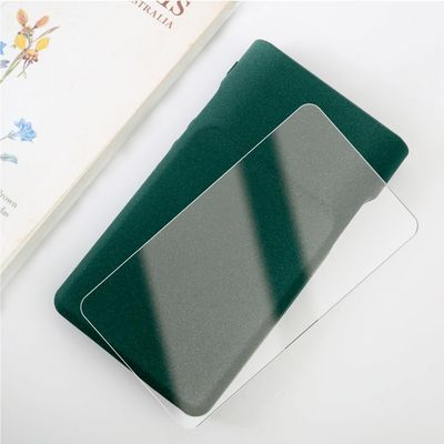 AudioPartner Soft Matte Silicone Protective Shell Skin Case Cover for Sony Walkman NW-WM1AM2 WM1AM2 NW-WM1ZM2 WM1ZM2 (Dark Green and Glass)