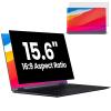 GUDTEKE HD Laptop Privacy Screen 15.6 inch, Upgraded Laptop Privacy Screen for 16:9 Widescreen Removable Anti Glare Cover and Blue Light UV-Blocking Filter view 1