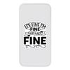 (3PCS) I'm Fine It's Fine Everything's Fine Sticker for Phone Tablet Laptop Car Truck Window | 2" Sticker | view 3