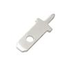 50pcs/100pcs 2.8 Circuit Board Insert p/Lug Spring Terminal PCB Solder Lug Thickness 0.5/0.8mm 1 Legs,PCB Welding Sheet(Thickness 0.8MM,Quantity 50pcs) view 1