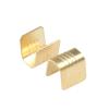 100pcs/lot U-Shaped Crimping Terminal H62 Brass Wire Buckle Poly Wire Nose Wire Connector DJ454TS/T/A/B/C/D 0.2-10mm2(DJ454TS) view 1