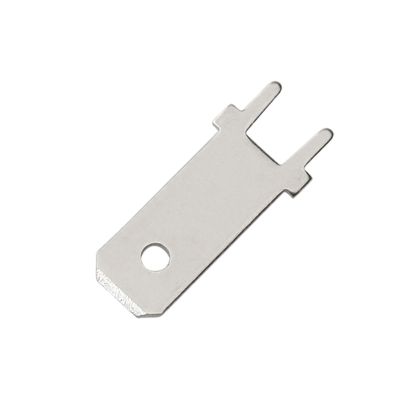 50pcs/100pcs 6.3 Lengthened Circuit Board Insert 6.3mm PCB Solder Terminals PCB Solder Inserts PCB Welding Sheet(Quantity 50pcs)