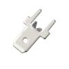 50pcs/100pcs PCB Welding Sheet 4.8 Lug Straight Insert Solder Terminals 4.8mm Copper Male Crimp PCB Block Board Terminals(Thickness 0.8MM,Quantity 50pcs) view 1