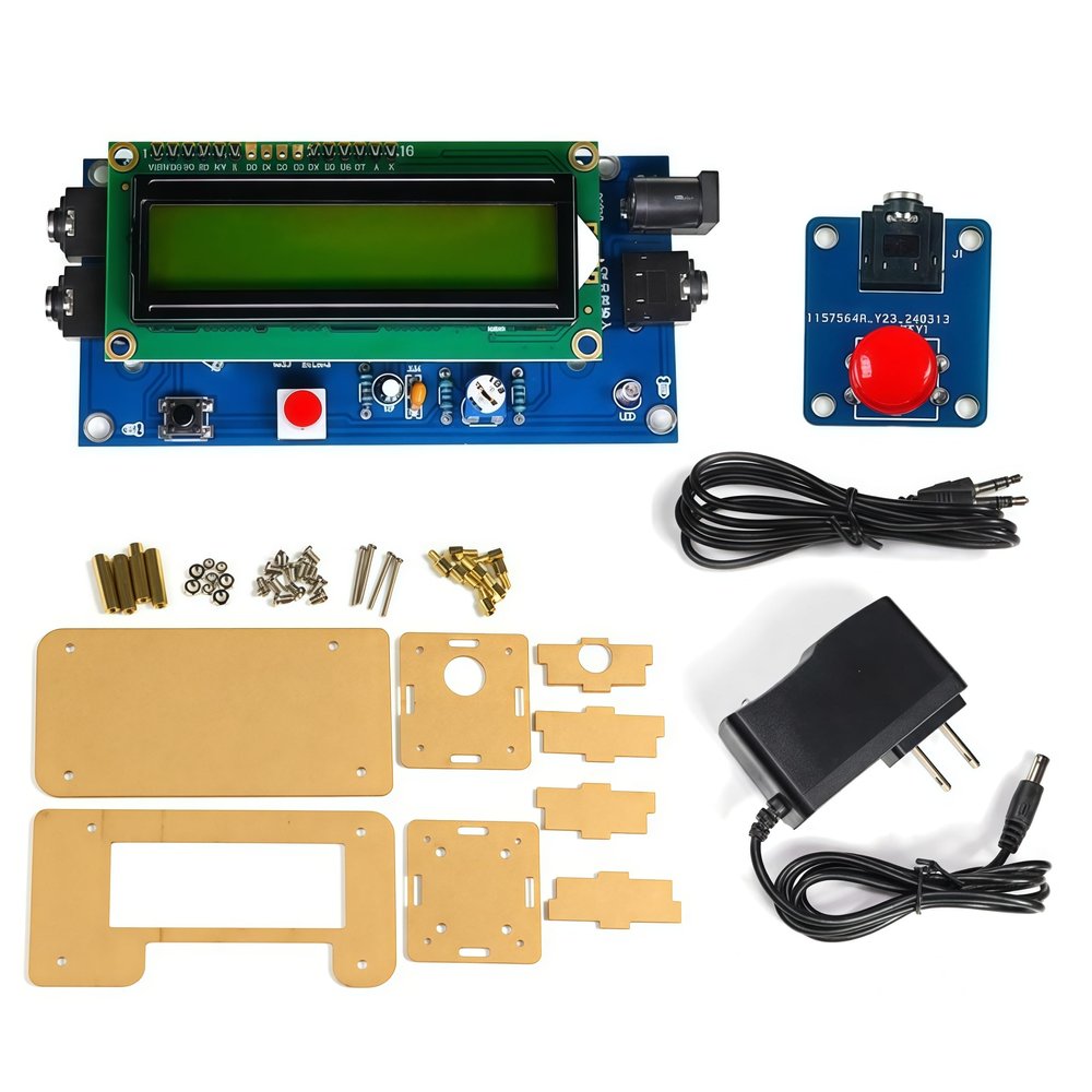 Trainer Morse Code Training Morse Code Decoder Components DIY Electronic Component Kit B US Plug