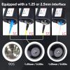 ANKROYU Fiber Optic Microscope, Rubber 200X Fiber Optic Inspection Microscope, Optical Fiber Testing Microscope for Operators Engineers view 4
