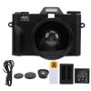 4K Digital Camera 60FPS 56MP 3in 16X Zoom 270 Deg Rotation for Travel Camping view 1