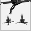 Table Top Telescopic TV Bracket Adjustable Ceiling Projector Bracket Ceiling Multifunctional Extended Adjustable Telescopic Fixed Hanging Hanger Folding tv Mount view 3