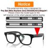 HiBloks 2Pcs Polarized Clip for Ray-Ban Meta Wayfarer & Gen 2 (RW4006/RW4012 Regular 50-22), Discoloration Clip for Meta Wayfarer Gen 2 Accessories Protect Your Eyes, Cool & Fashion (Silver, Purple) view 2