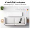 [2 Pack] Anti Slip Remote Cover Compatible with Onn Android TV 4K UHD Stick TV Box 100024646 100026240 Remote Controller, Lightweight Anti-Slip Skin-Friendly Silicone Skin Sleeve view 4
