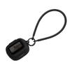 kwmobile Case Compatible with JBL Live Flex 3 / Live Buds 3 / Live Beam 3 - Silicone Headphones Cover with Hand Strap - Black view 1