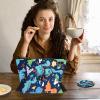 ACWDMKH for iPad Pro 13 Inch Case 2024 (M4),360 Degree Rotating Swivel PU Leather Stand Flip Folio Cover with Auto Wake/Sleep Case for iPad Pro 13 Inch 2024,Cartoon Dinosaur view 3
