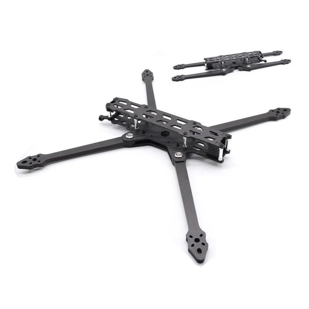 Apply to LX10 V2 10inch Fold Carbon Fiber Frame Wheelbase 405mm Thickness Arm 7.0mm,Used Compatible with 3115 Motor Super Long Range Drones Parts