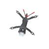Apply to 123mm 2.5inch Carbon Fiber Frame Kit 2.5mm Arm Support 1104/1106 Motor,Used Compatible with RC Racing Long Range Drone(Bottom Plate) view 2