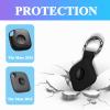 Custom Silicone Case for Tile Mate 2024/Mate 2022 Tracker with Keychain Personalized Name Text Scratch Resistant Cover Holder for Tile Tracker for Pets Cat Dog Collar Keys Bags view 4