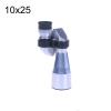 Portable 12x32 Mini Monocular Telescope Silver Metal Optical Monoculars(10X25) view 2