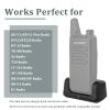 2 Pack KD-C1 Two Way Radio Charger Dock USB-C Charging for T20 Walkie Talkie RT22S Charger Desktop view 4