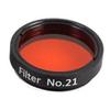 1.25" Color Set (6 Pieces) for Astronomical Telescopes Ocular Lens(Orange) view 1