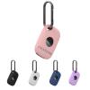 Custom Silicone Case for Tile Life360 Pro 2024 Tracker with Keychain Personalized Name Text Scratch Resistant Cover Holder for Tile Tracker for Pets Cat Dog Collar Keys Bags view 1