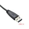 FUKUZL 5Gbps USB 3.0 to 6+7 13Pin Slim SATA Slimline Cable with LED Indicator for Laptop ODD Optical Bay for HDD Caddy Adapter view 2