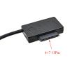 FUKUZL 5Gbps USB 3.0 to 6+7 13Pin Slim SATA Slimline Cable with LED Indicator for Laptop ODD Optical Bay for HDD Caddy Adapter view 3