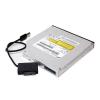 FUKUZL 5Gbps USB 3.0 to 6+7 13Pin Slim SATA Slimline Cable with LED Indicator for Laptop ODD Optical Bay for HDD Caddy Adapter view 4