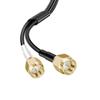 2x2 MIMO Omnidirectional Low Profile 4G LTE 5G External Antenna SMA Male Connector with 10ft Cable for 4G/5G Routers Hotspot Verizon AT&T T-Mobile Home Internet Truck and RV, Slinkdsco view 2