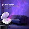 Shell Wave Retro Themed Speaker with 7 Colors Mood Lamp, Stereo Sound Shell Shaped Music Player for Bedroom, Purple view 2