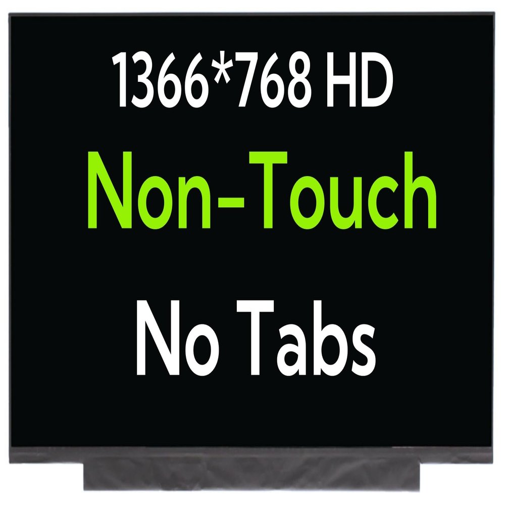 14" HD LCD Screen Replacement for HP 14-DK0002DX 14-DK0003DX 14-DK1003DX 14-DK1013DX 14-DK1031DX L53828-001 NT140WHM-N51 V8.0 N140BGA-EB4 REV C1 LED Display Matte 1366x768 (Not for FHD/Touch Version)