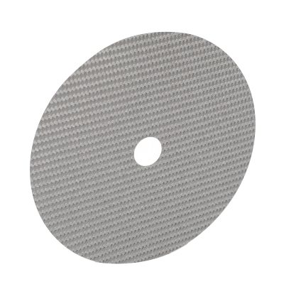 Carbon Fiber CD Mat, Improve Listening Experience, Full Sound Quality, Sturdy, Suitable for All CD Players with 0.2mm Thick (Silver)