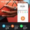 CNBRO Smart Ring for Men Women Health Ring Heart Rate Monitor Blo-Oxy Fitness Tacker Ring Sleep Monitor Calories Step Counter Waterproof Gesture Remote Control Compatible with iOS Android Phones view 4
