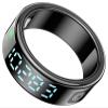 CNBRO Smart Ring for Men Women Health Ring Heart Rate Monitor Blo-Oxy Fitness Tacker Ring Sleep Monitor Calories Step Counter Waterproof Gesture Remote Control Compatible with iOS Android Phones view 1