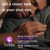 CNBRO Smart Ring for Men Women Health Ring Heart Rate Monitor Blo-Oxy Fitness Tacker Ring Sleep Monitor Calories Step Counter Waterproof Gesture Remote Control Compatible with iOS Android Phones view 3