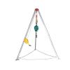 ZDJZMGZ Telescopic 7' Legs 1800lbs Winch Confined Space Rescue Tripod, Multifunction Tripod kit for Wellhead Exploration Construction Sits Power Engineering view 1