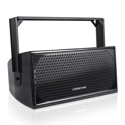 Sound Town TITAN-FG210SUB 2-Way Dual 10" IP55 Weatherproof Fiberglass Subwoofer with U-Bracket for Outdoor Installations, Black