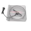 3D Hologram Fan, 14cm 128 LED Holographic Projector with 170 Viewing Angle, 2000x128 Resolution App Control 3D LED Fan Display for Business, Store Shop, Party view 1