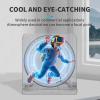 3D Hologram Fan, 14cm 128 LED Holographic Projector with 170 Viewing Angle, 2000x128 Resolution App Control 3D LED Fan Display for Business, Store Shop, Party view 4