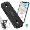 TopMade Bike Tracker, Works with Apple Find My (iOS Only), Global GPS Location on iPhone, iPad, Mac & Apple Watch, Bike Finder, Mount for Bottle Holder, Waterproof, Dustproof, Rechargeable, Black view 1