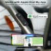 TopMade Bike Tracker, Works with Apple Find My (iOS Only), Global GPS Location on iPhone, iPad, Mac & Apple Watch, Bike Finder, Mount for Bottle Holder, Waterproof, Dustproof, Rechargeable, Black view 2